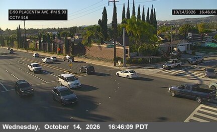 SR-90 at Placentia Ave SE Corner