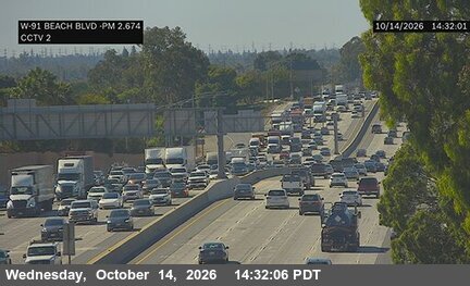 SR-91 at Beach Boulevard