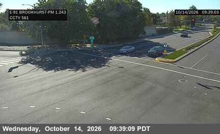 SR-91 at Brookhurst St