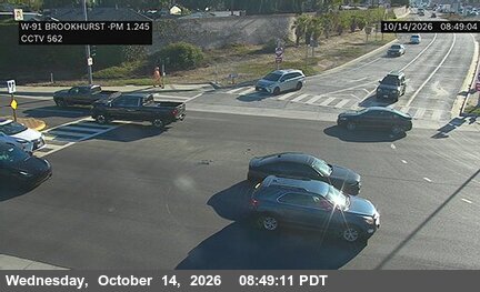 SR-91 at Brookhurst St