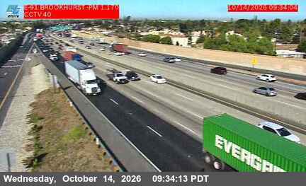 SR-91 at Brookhurst Street