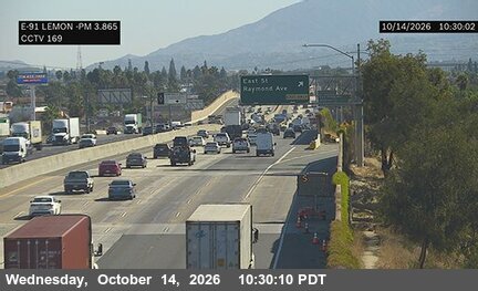 SR-91 at Lemon Street