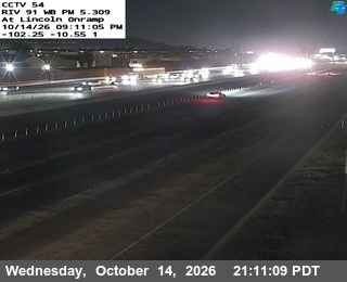 SR-91 at Lincoln Onramp