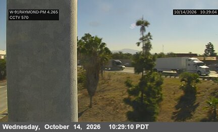 SR-91 at Raymond Ave