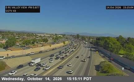 SR-91 at Valley View