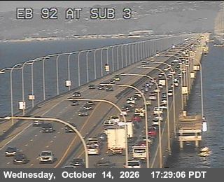 SR-92 at San Mateo Bridge Substation 3