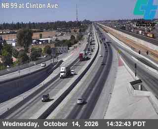 SR-99 at Clinton Ave