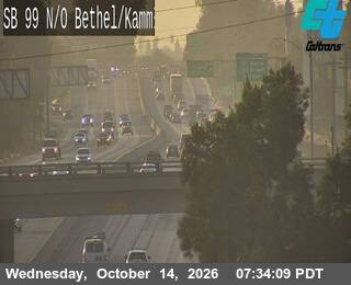 SR-99 north of Bethel Ave