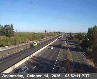SR-99 north of Lathrop Road overcrossing