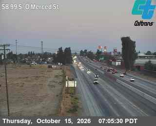 SR-99 south of Merced St