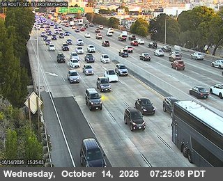 US-101 at 3rd Bayshore