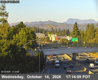 US-101 at Baker Ave