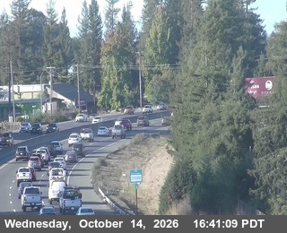 US-101 before Wilfred Av