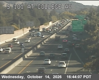 US-101 at College Avenue