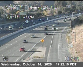 US-101 at De Long Ave