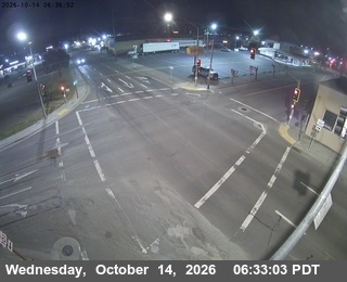 US-101 at DN-101: 5th & M - Looking South