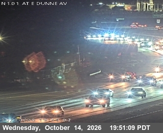 US-101 at East Dunne Avenue