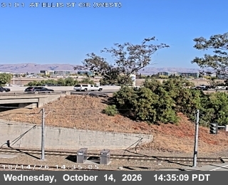 US-101 at Ellis St SB Offramp