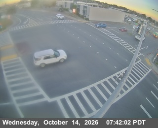 US-101 at Eureka / 5th & R Street - Looking North