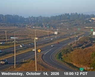 US-101 at Eureka / Spruce Point - Looking North
