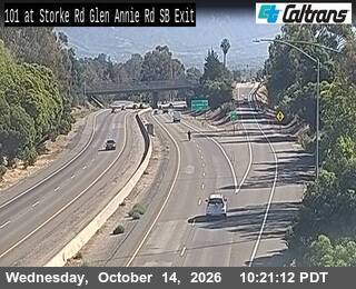US-101 at Glen Annie Road SB Exit