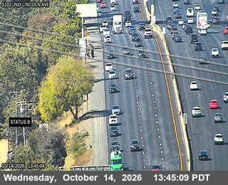 US-101 at Just north of LINCOLN AV