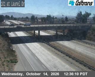 US-101 at Laurel Drive