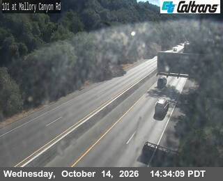 US-101 at Mallory Canyon Rd