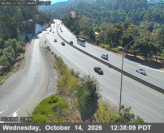 US-101 at Marin City off-ramp