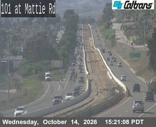 US-101 at Mattie Road