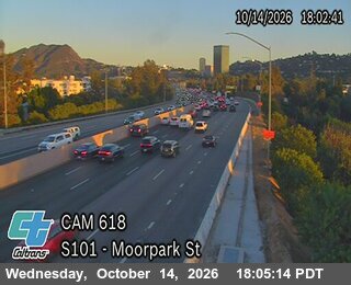 US-101 at Moorpark St