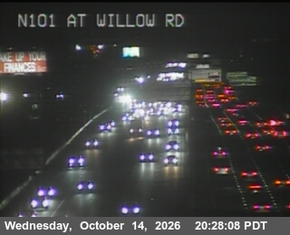 US-101 at N101 at Willow Rd