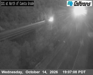 US-101 north of Cuesta Grade