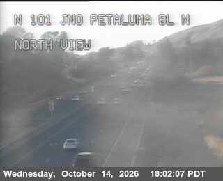 US-101 north of Petaluma Blvd