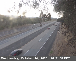 US-101 north of SR-20 - Looking South