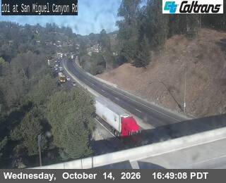 US-101 at San Miguel Canyon Rd