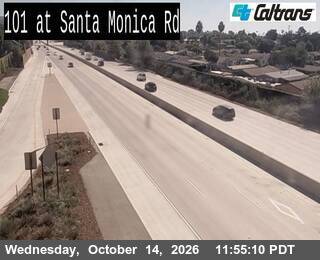 US-101 at Santa Monica Road