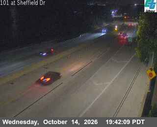 US-101 at Sheffield Drive
