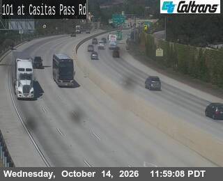 US-101 south of Casitas Pass Road
