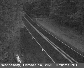 US-101 south of Cushing Creek - Looking South