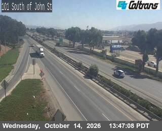 US-101 south of John Street
