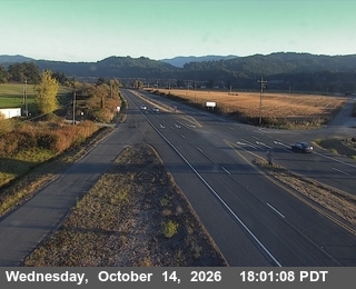 US-101 south of SR-36 - Looking South
