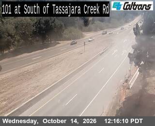 US-101 south of Tassajara Creek Road