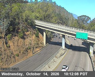 US-101 at Spencer Avenue