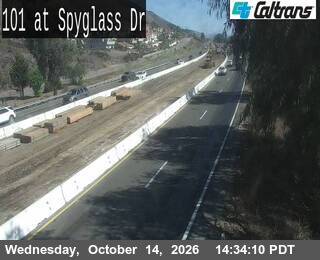 US-101 at Spyglass Dr