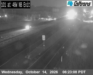 US-101 at SR-46 West Offramp