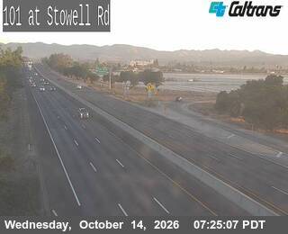 US-101 at Stowell Rd
