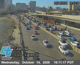 US-101 at Vignes St