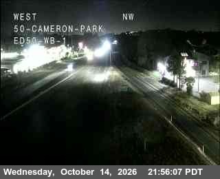 US-50 at Cameron Park ED50 WB 1
