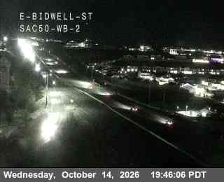 US-50 at E Bidwell St WB 2